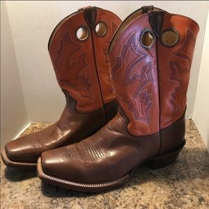 Justin Cowboy Boots Size 12